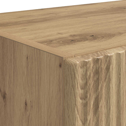 TV Wall Cabinet 59.5 x 31 x 60 cm Artisan Oak Engineered Wood