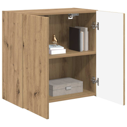 TV Wall Cabinet 59.5 x 31 x 60 cm Artisan Oak Engineered Wood