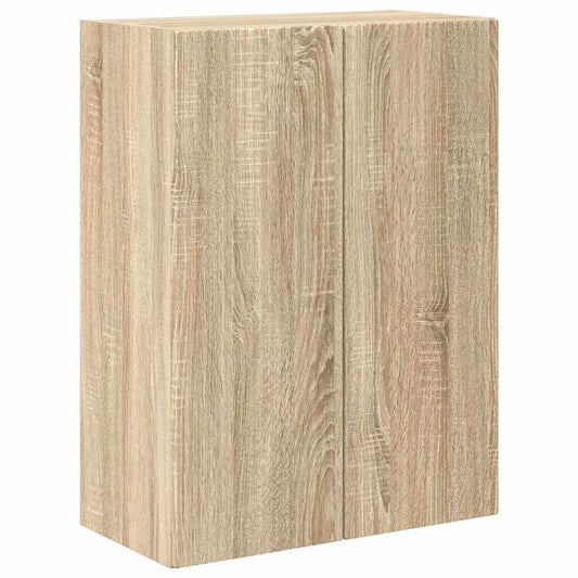 TV Wall Cabinet 59.5 x 31 x 80 cm Sonoma Oak Engineered Wood