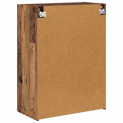 TV Wall Cabinet Old Wood 59.5 x 31 x 80 cm Engineered Wood