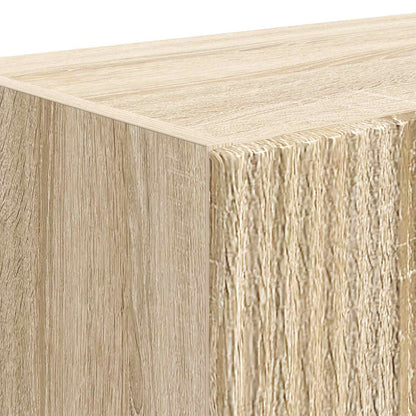 TV Wall Cabinet Sonoma Oak 59.5 x 31 x 100 cm Engineered Wood