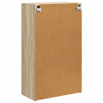 TV Wall Cabinet Sonoma Oak 59.5 x 31 x 100 cm Engineered Wood