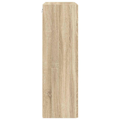 TV Wall Cabinet Sonoma Oak 59.5 x 31 x 100 cm Engineered Wood
