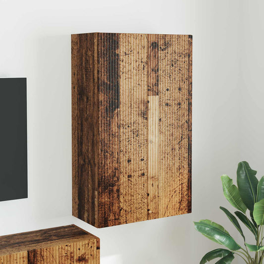TV Wall Cabinet 59.5 x 31 x 100 cm Old Wood Engineered Wood