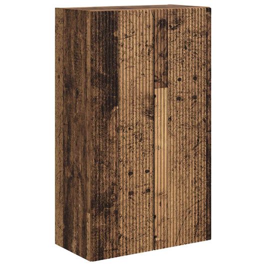 TV Wall Cabinet 59.5 x 31 x 100 cm Old Wood Engineered Wood