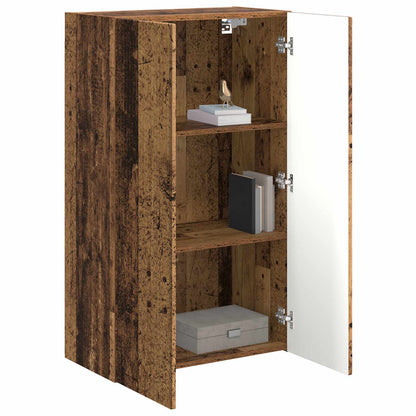 TV Wall Cabinet Old Wood 59.5 x 31 x 100 cm Engineered Wood
