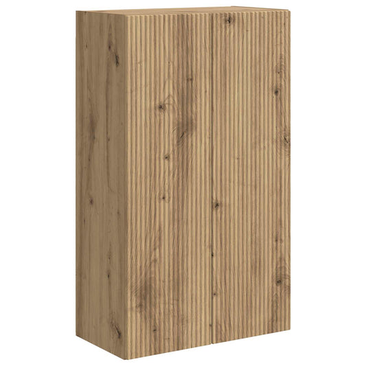 TV Wall Cabinet 59.5 x 31 x 100 cm Artisan Oak Engineered Wood
