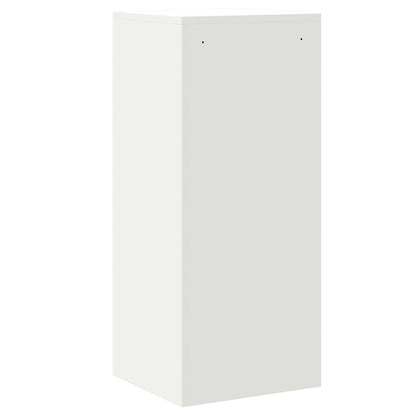 File Cabinet White 45.5 x 42 x 106.5 cm Cold-Rolled Steel