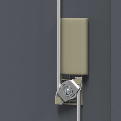 Storage Cabinet Anthracite 80 x 40 x 40 cm Steel