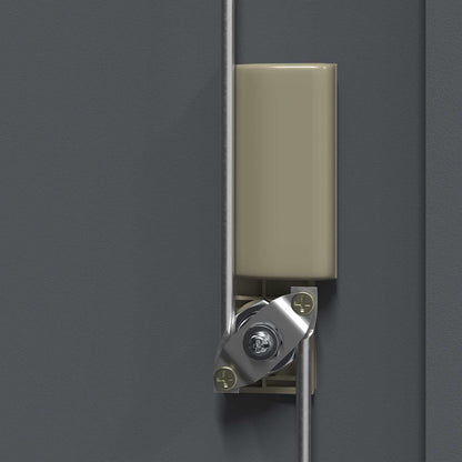 Storage Cabinet Anthracite 80 x 40 x 90 cm Steel