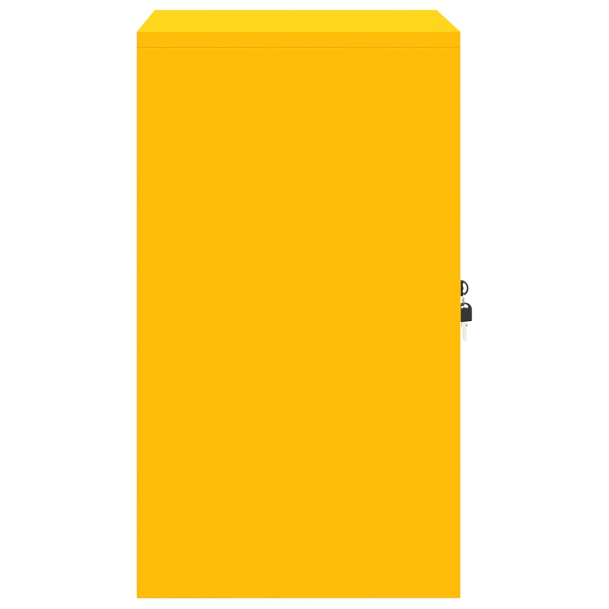 Storage Cabinet Mustard Yellow 60 x 40 x 70 cm Steel