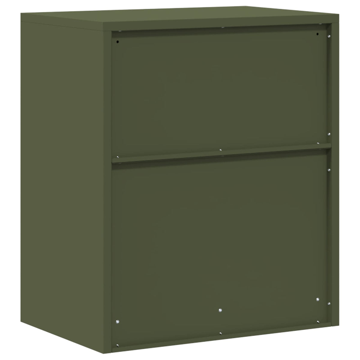 Storage Cabinet Olive Green 60 x 40 x 70 cm Steel