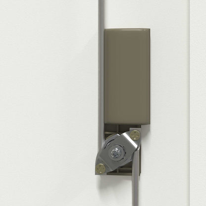 Storage Cabinet White 60 x 40 x 70 cm Steel