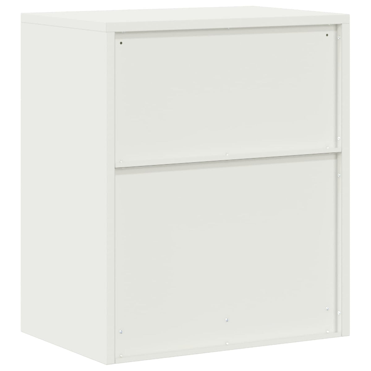 Storage Cabinet White 60 x 40 x 70 cm Steel