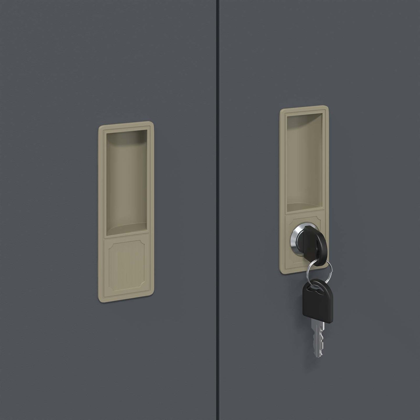 Storage Cabinet Anthracite 60 x 40 x 90 cm Steel