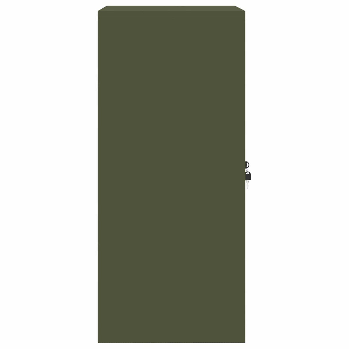 Storage Cabinet Olive Green 60 x 40 x 90 cm Steel