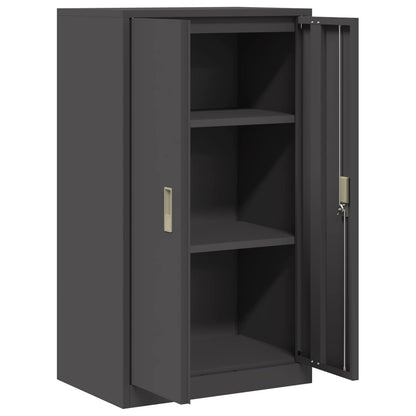 Storage Cabinet Black 60 x 40 x 105 cm Steel
