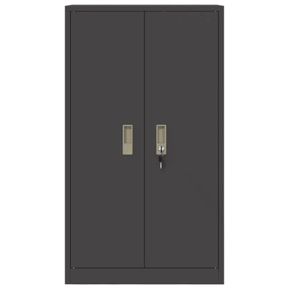 Storage Cabinet Black 60 x 40 x 105 cm Steel
