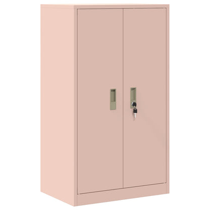 Storage Cabinet Pink 60 x 40 x 90 cm Steel