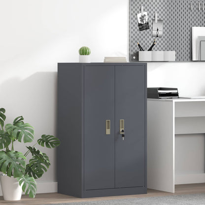 Storage Cabinet Anthracite 60 x 40 x 105 cm Steel