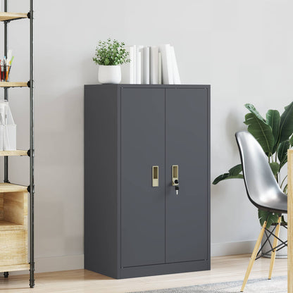 Storage Cabinet Anthracite 60 x 40 x 105 cm Steel