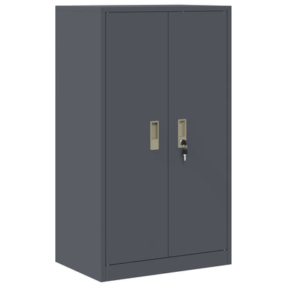 Storage Cabinet Anthracite 60 x 40 x 105 cm Steel
