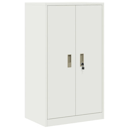 Storage Cabinet White 60 x 40 x 105 cm Steel