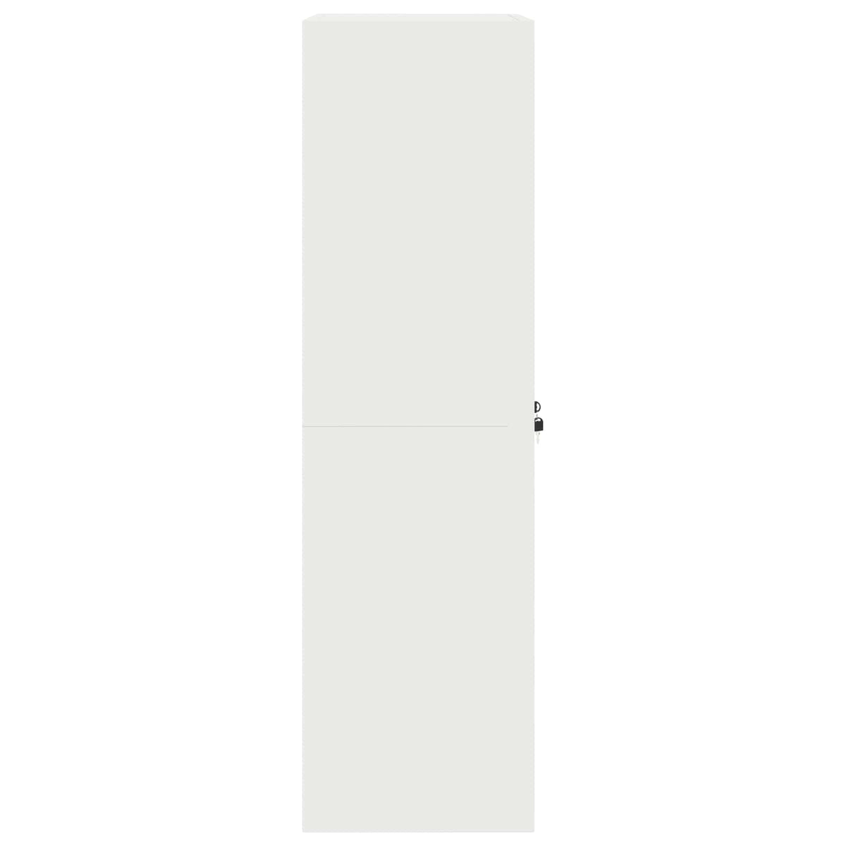 Storage Cabinet White 60 x 40 x 140 cm Steel