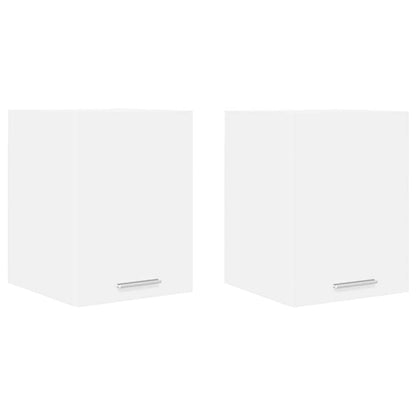 Hanging Cabinet 2 pcs White 30 x 31 x 40 cm Engineered Wood