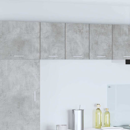 Hanging Cabinet Concrete Grey and White 30 x 31 x 40 cm