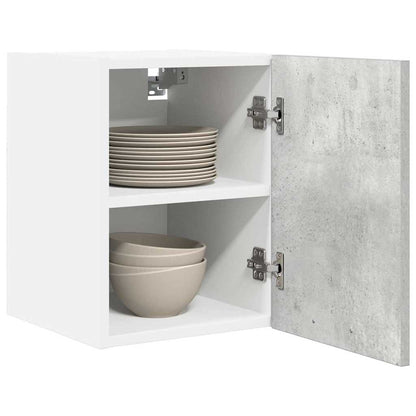 Hanging Cabinet Concrete Grey and White 30 x 31 x 40 cm