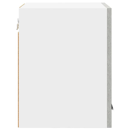 Hanging Cabinet Concrete Grey and White 30 x 31 x 40 cm