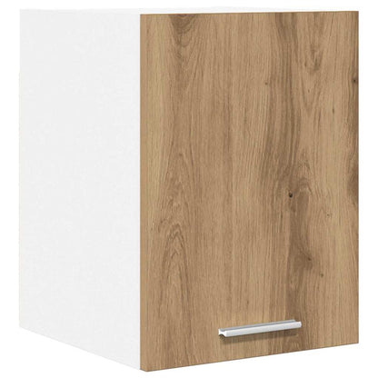 Hanging Cabinet Artisan Oak and White 30 x 31 x 40 cm