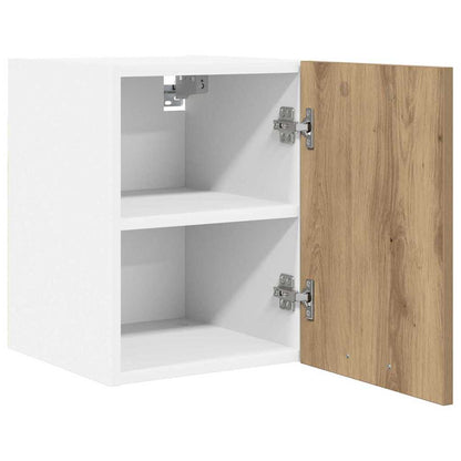 Hanging Cabinet Artisan Oak and White 30 x 31 x 40 cm