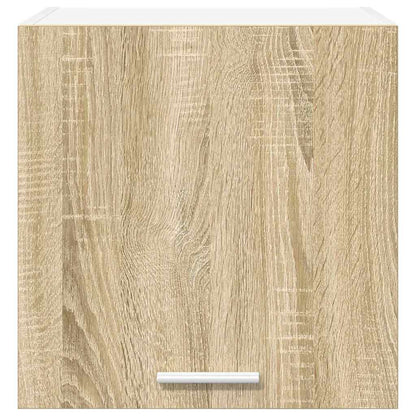 Hanging Cabinet Sonoma Oak and White 40 x 31 x 40 cm