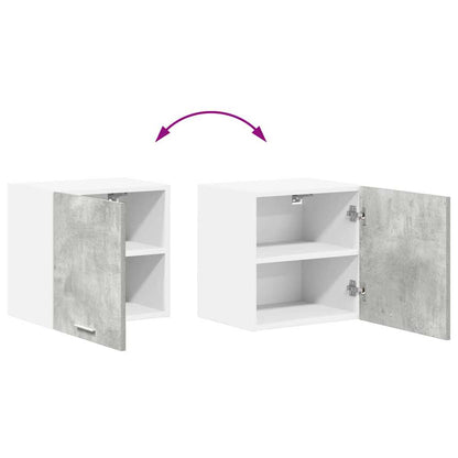 Hanging Cabinet Concrete Grey and White 40 x 31 x 40 cm