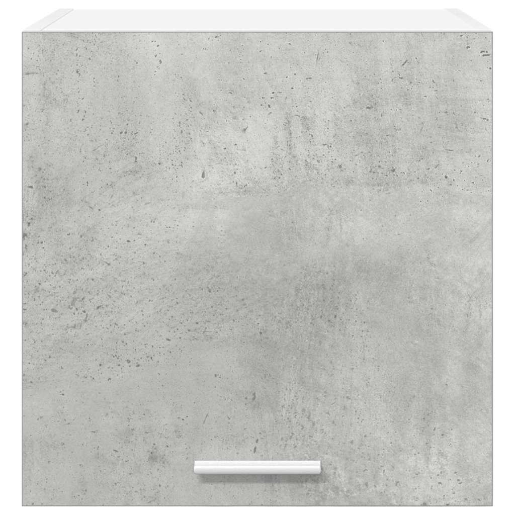 Hanging Cabinet 2 pcs Concrete Grey and White 40 x 31 x 40 cm