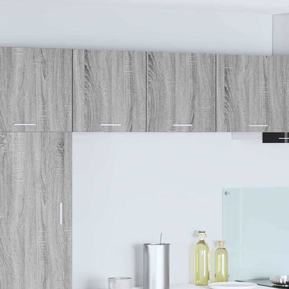 Hanging Cabinet Grey Sonoma and White 40 x 31 x 40 cm