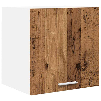 Hanging Cabinet with Storage Old Wood and White 40 x 31 x 40 cm