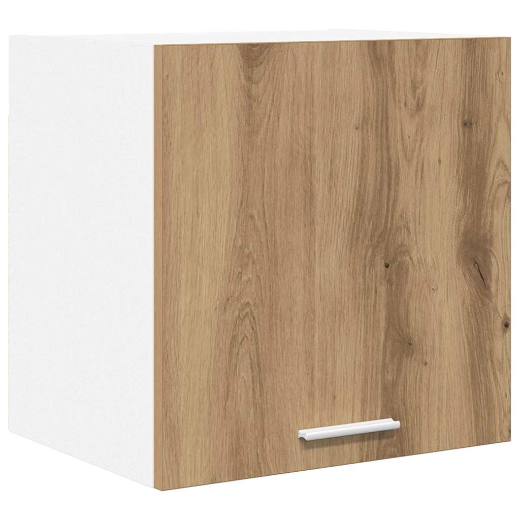 Hanging Cabinet Artisan Oak and White 40 x 31 x 40 cm