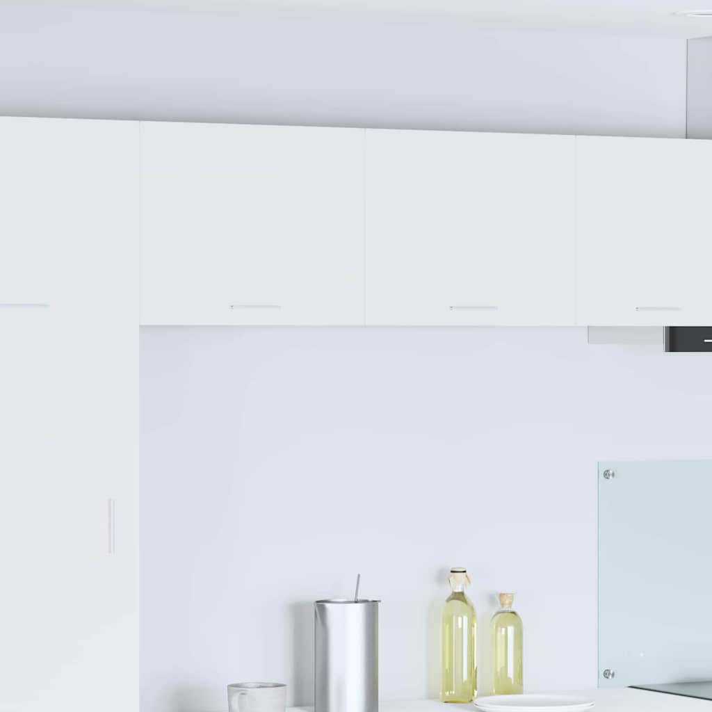 Hanging Cabinet 2 pcs White 50 x 31 x 40 cm Engineered Wood