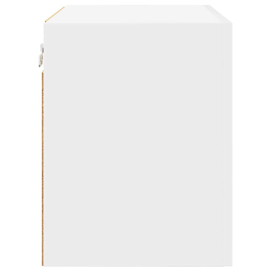 Hanging Cabinet 2 pcs White 50 x 31 x 40 cm Engineered Wood