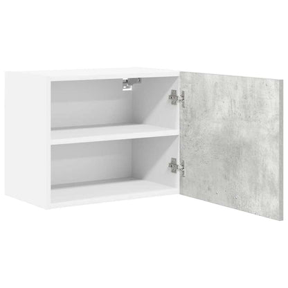 Hanging Cabinet Concrete Grey and White 50 x 31 x 40 cm