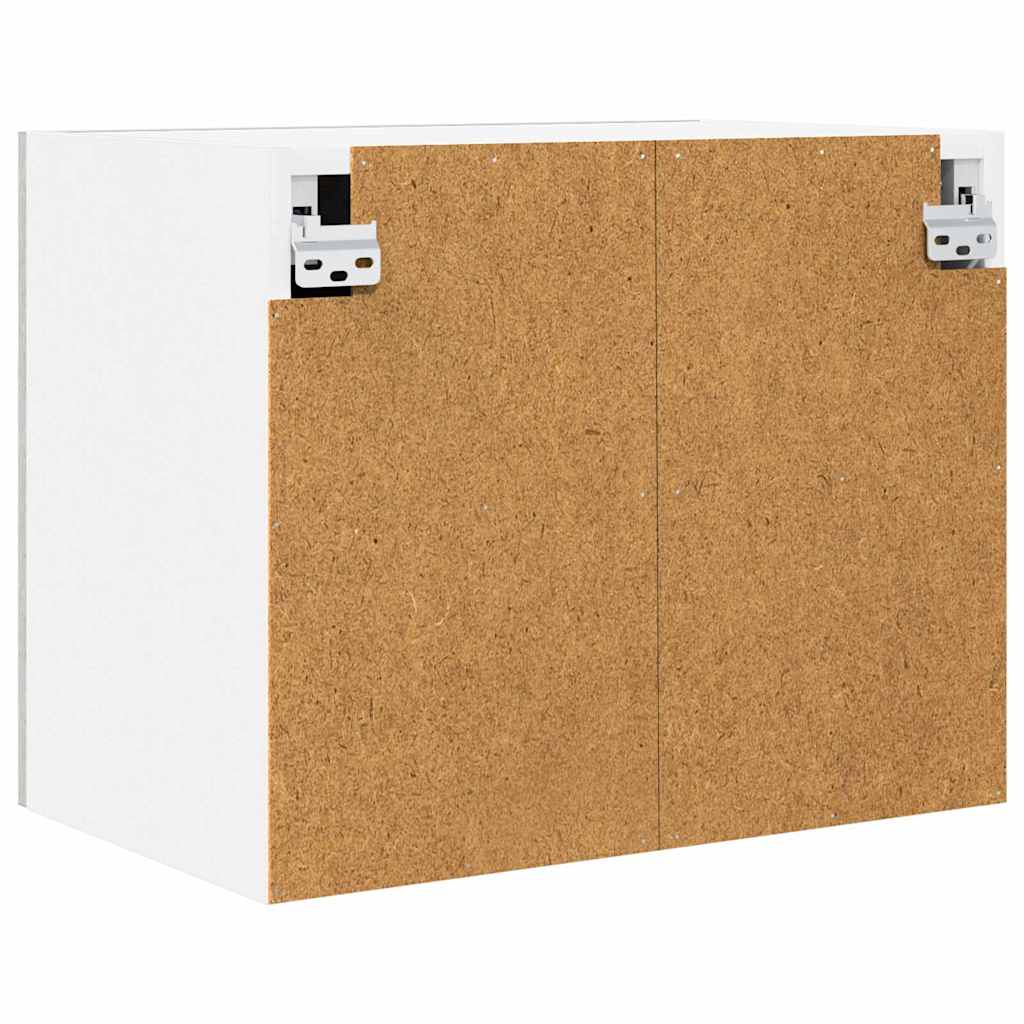 Hanging Cabinet Concrete Grey and White 50 x 31 x 40 cm