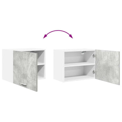 Hanging Cabinet Concrete Grey and White 50 x 31 x 40 cm
