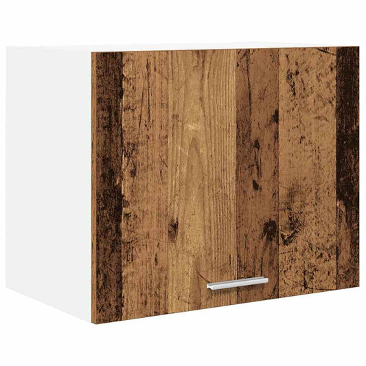 Hanging Cabinet Old Wood and White 50 x 31 x 40 cm