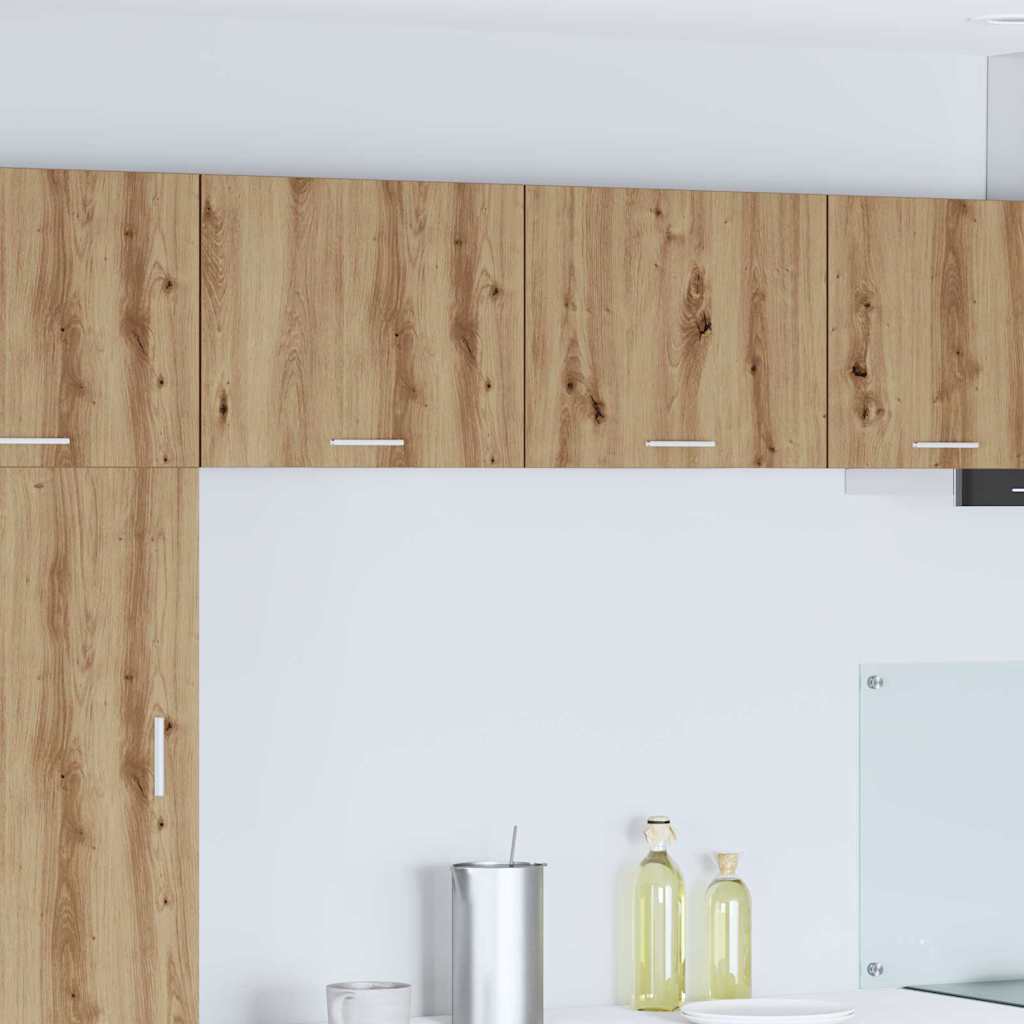 Hanging Cabinet Artisan Oak and White 50 x 31 x 40 cm