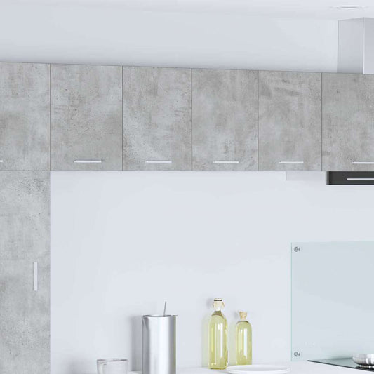 Hanging Cabinet Concrete Grey and White 60 x 31 x 40 cm