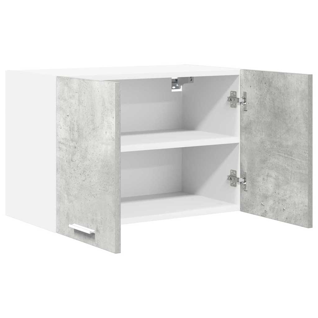 Hanging Cabinet Concrete Grey and White 60 x 31 x 40 cm