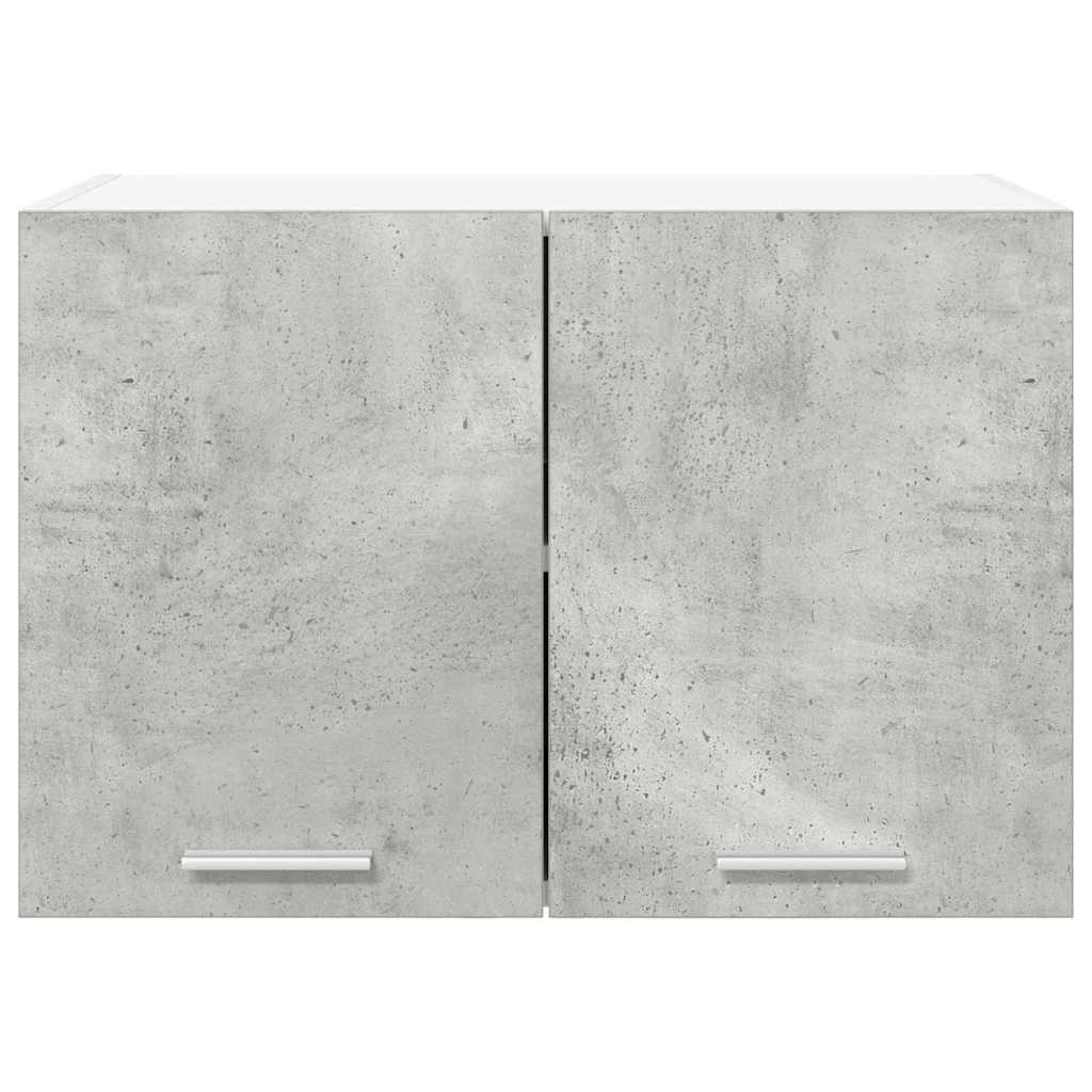 Hanging Cabinet Concrete Grey and White 60 x 31 x 40 cm